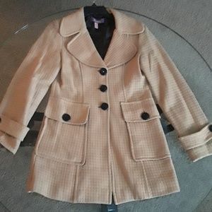 "Taunt" Single-Breasted  Classic Coat